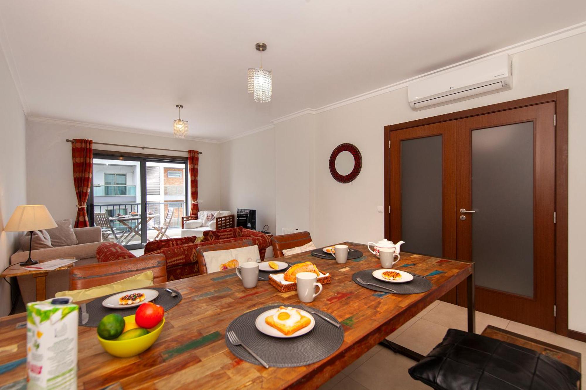 B04 - Luxury 2 Bed W Terrace Pool Lägenhet Lagos Exteriör bild