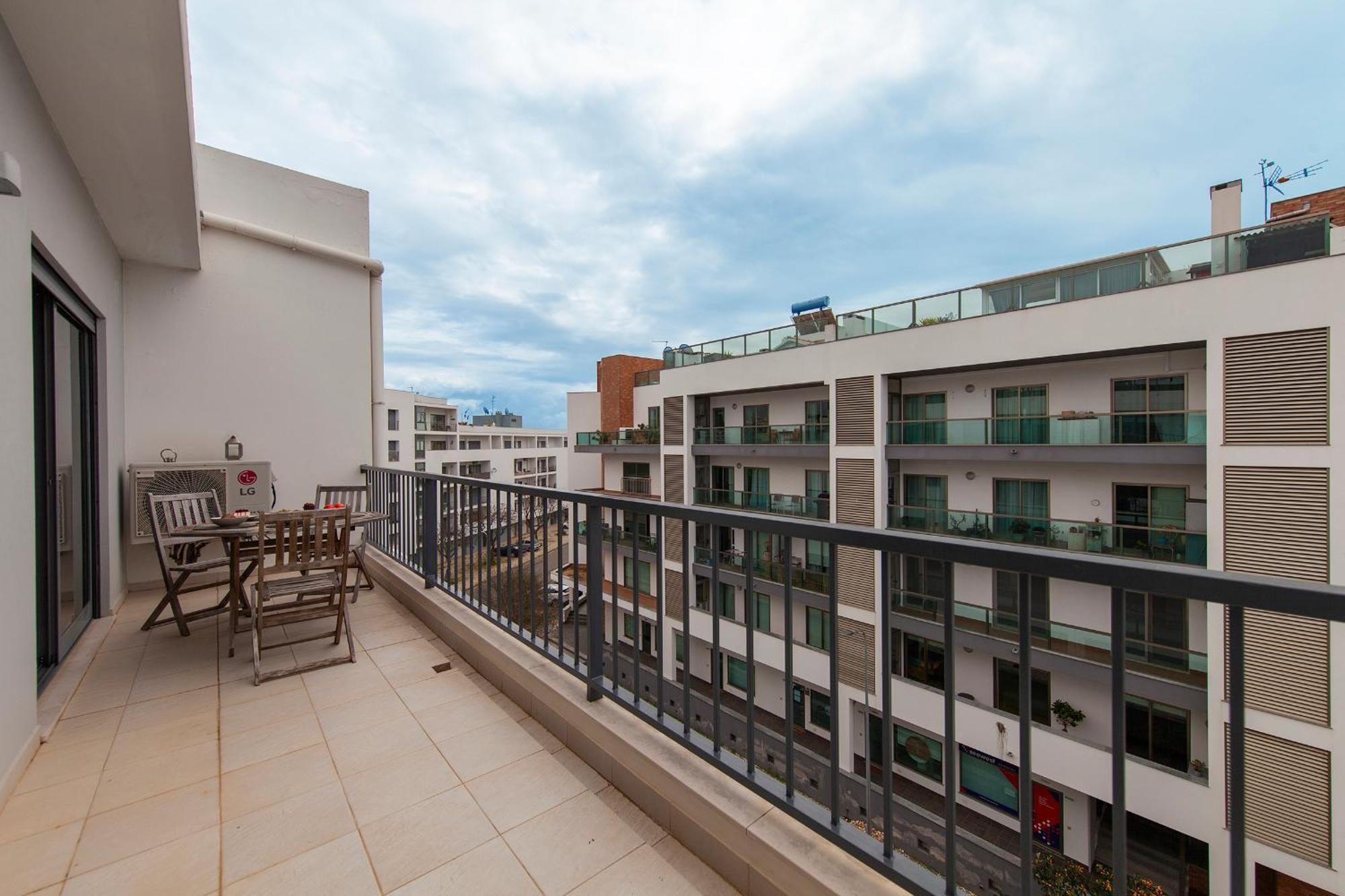 B04 - Luxury 2 Bed W Terrace Pool Lägenhet Lagos Exteriör bild